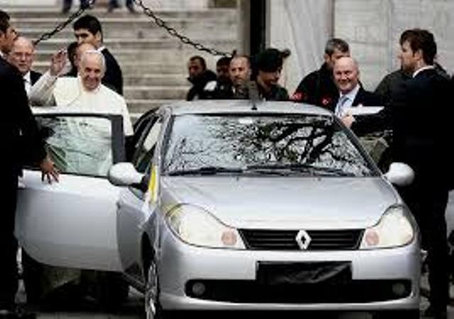 Papa İstanbul'da